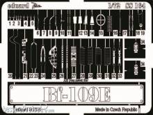 Eduard Accessories SS164 - Bf-109E in 1:72
