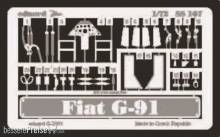 Eduard Accessories SS167 - Fiat G-91 in 1:72