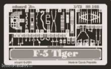 Eduard Accessories SS168 - F-5E Tiger II in 1:72