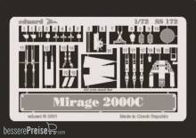 Eduard Accessories SS172 - Mirage 2000C in 1:72