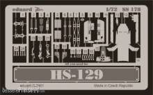 Eduard Accessories SS178 - Henschel Hs-129 in 1:72