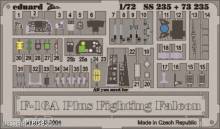 Eduard Accessories SS235 - F-16A Plus Fighting Falcon Plus in 1:72