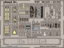 Eduard Accessories SS247 - Heinkel He 111 H-6 in 1:72
