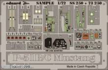 Eduard Accessories SS250 - P-51B/C Mustang in 1:72