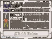 Eduard Accessories SS281 - CR 42 Falco Für Italeri Bausatz in 1:72