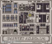 Eduard Accessories SS290 - Gannet AS.Mk.1/4 interior Für Trumpeter Bausatz in 1:72