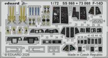 Eduard Accessories SS868 - F-14D for Tamiya