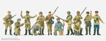 Preiser 72522 - 1:72 Infanteristen und Partisanen UdSSR