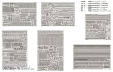 Eduard Accessories BIG5323 - 1:200 USS ARIZONA 1/200 -Part I. for Trumpeter