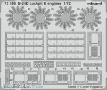Eduard Accessories BIG72189 - B-24D part I for Airfix