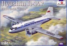 Amodel AMO1416 - 1:144 Ilyushin IL-14P Crate Soviet civil airc.