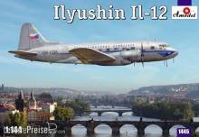 Amodel AMO1445 - 1:144 Ilyushin IL-12 Czech airliner