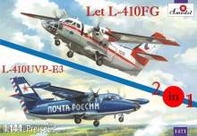 Amodel AMO1471 - 1:144 Let L-410FG & L-410UVP-3 aircraft (2kits