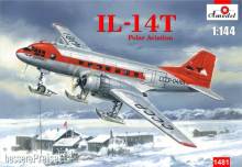 Amodel AMO1481 - 1:144 Ilyushin IL-14T Polar aviation
