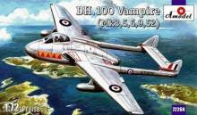 Amodel AMO72264 - 1:72 de Havilland DH.100 Vampire