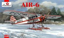 Amodel AMO72309 - 1:72 AIR-6 Soviet monoplane on skis