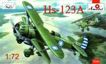 Amodel AMO72323 - 1:72 Henschel Hs-123A Chinese dive bomber
