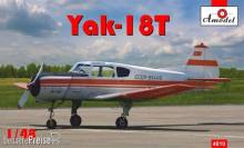 Amodel AMO4810 - 1:48 Yakovlev Yak-18T Red Aeroflot