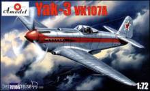 Amodel AMO72105 - 1:72 Yakovlev Yak-3 VK107A Soviet fighter