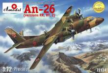 Amodel AMO72134 - 1:72 Antonov An-26 RR,RT,Z version, military