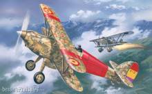 Amodel AMO72139 - 1:72 Hawker Fury Spanish AF fighter