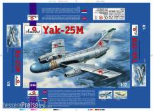 Amodel AMO72143 - 1:72 Yakovlev Yak-25M Soviet fighter