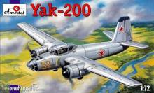 Amodel AMO72162 - 1:72 Yak-200 Soviet trainer aircraft
