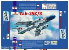 Amodel AMO72165 - 1:72 Yakovlev Yak-25K/S Soviet fighter