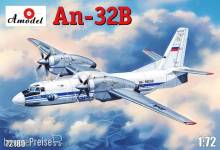 Amodel AMO72180 - 1:72 Antonov An-32B civil aircraft