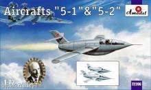 Amodel AMO72206 - 1:72 Aircraft ´5-1´ & ´5-2´