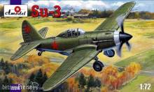 Amodel AMO72215 - 1:72 Sukhoi Su-3 Soviet fighter