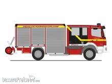 Rietze 72935 - Schlingmann Varus HLF FW Espelkamp, 1:87