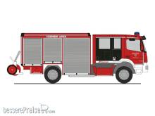 Rietze 72947 - Schlingmann Varus HLF FW Lathen, 1:87