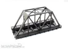 Rokuhan 7297090 - Kastenbrücke dunkelgrau, 110 mm