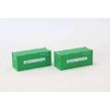 Rokuhan 7297550 - 20 Container Evergreen 2 Stück