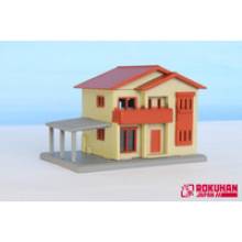Rokuhan 7297630 - Zweistöckiges Haus Typ-C weis