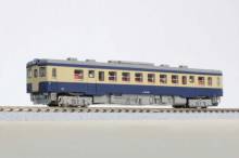 Rokuhan 7297668 - KIHA52-100 Wagen, blau/beige/grau