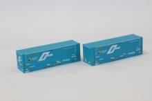 Rokuhan 7297820 - 31´Container U51A Chuo Express 2er Pack