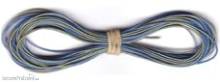 Tams Elektronik 73-09061-01 - PVC-Schaltlitze, LifY 0,04 mm², blau-gelb