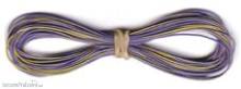 Tams Elektronik 73-09091-01 - PVC-Schaltlitze, LifY 0,04 mm², violett-gelb
