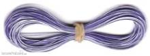 Tams Elektronik 73-09095-01 - PVC-Schaltlitze, LifY 0,04 mm², violett-weiß