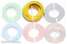 Tams Elektronik 73-20011-01 - PVC-Schaltlitze, LiYv 1,5 mm², gelb