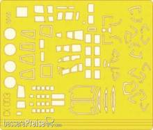 Eduard Accessories CX003 - Yellow Tape Xpress Mask He-111H-6 für Hasegawa Bausatz in 1:72