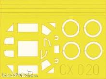 Eduard Accessories CX020 - Bf 109E-3 in 1:72