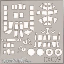 Eduard Accessories CX027 - Junkers Ju 88A-4 in 1:72