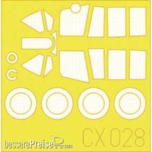 Eduard Accessories CX028 - P-40N Warhawk in 1:72