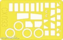 Eduard Accessories CX033 - SM 79 Sparviero in 1:72