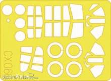 Eduard Accessories CX066 - P-40N/M Warhawk in 1:72
