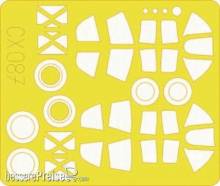 Eduard Accessories CX087 - P-38 Lightning in 1:72