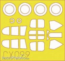 Eduard Accessories CX099 - P-40E Kittyhawk Mk.I in 1:72